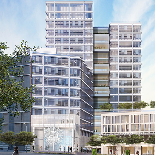 rendering of new offices