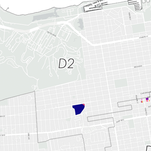 detail of district 2 map
