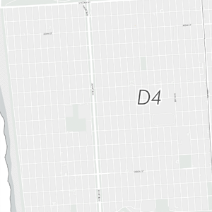 detail of district 4 map
