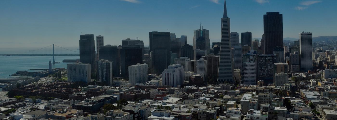 Skyline View of SF's Financial District