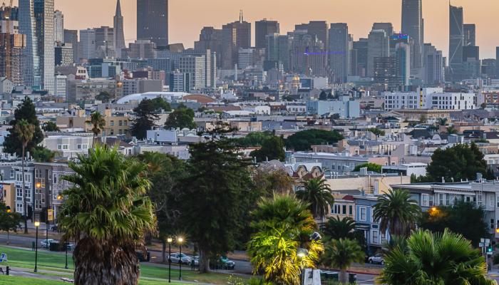 View of downtown from Dolores Park - Photo: iStock/Chris LaBasco