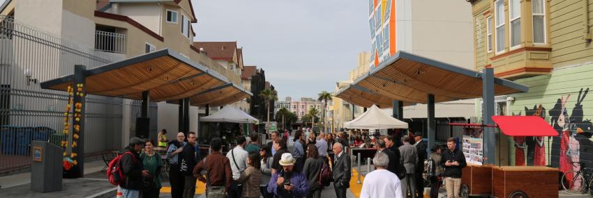 Grand opening of La Placita