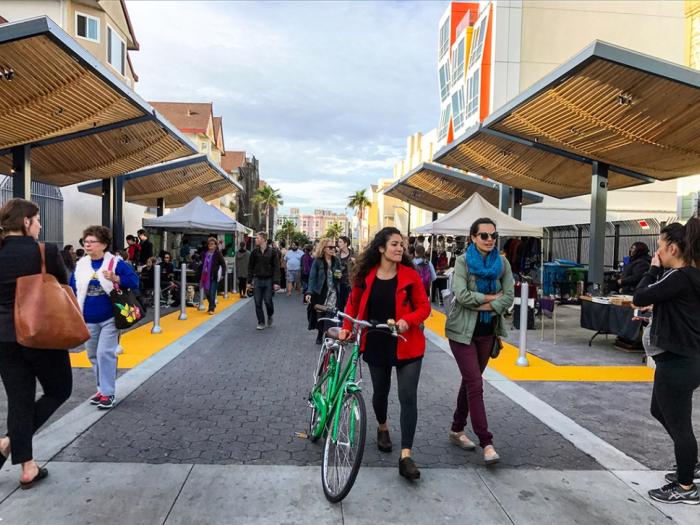 Image of La Placita after the grand opening event